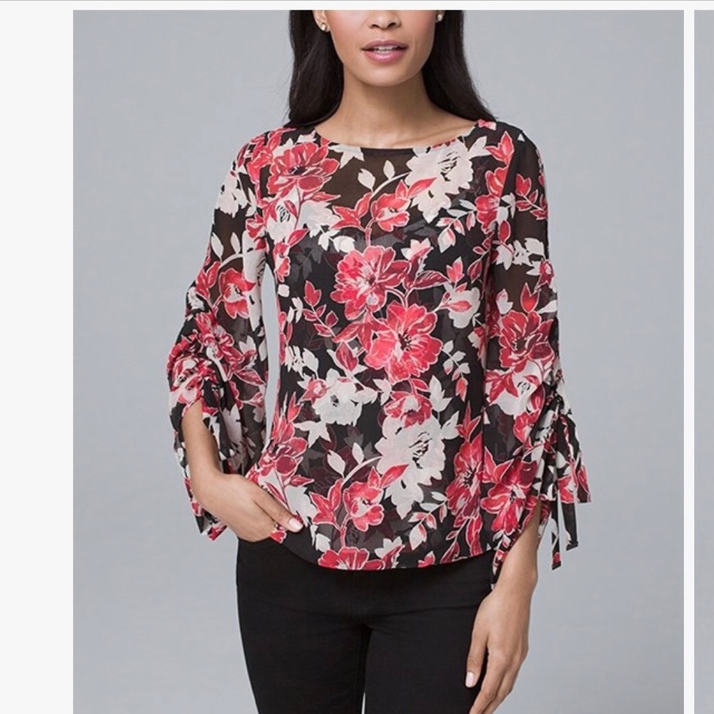 NWOT Floral blouse/top